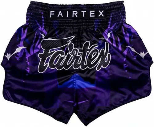 Vista 40 de Fairtex Pantalones cortos de boxeo Muay Thai de corte delgado "Kabuki
