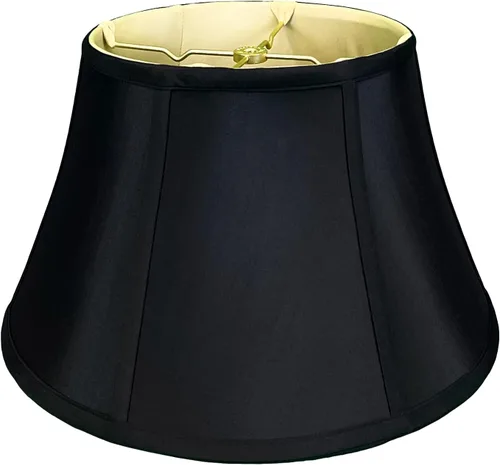 Vista 7 de Royal Designs, Inc. BS-711-12AGL - Pantalla para lámpara de pared, diseño de campana de tambor poco profundo, 8 x 12,5 x 7,6 pulgadas