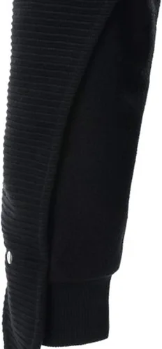 Vista 6 de Muscularfit Sudadera de manga larga con capucha y tachuelas retro de invierno para hombre