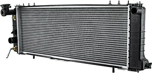 Vista 2 de Radiador de núcleo de aluminio CU1193 para Jeep Cherokee XJ Comanche 1991-2001 2.5L L4 4.0L L6 Radiador Radiador de flujo cruzado 1992 1993 1994