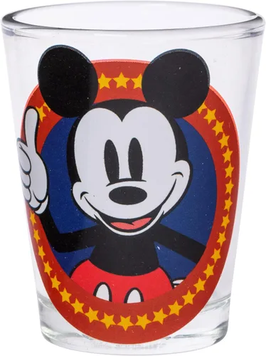 Vista 5 de Silver Buffalo Disney Classic Mickey Mouse - Paquete de 4 mini gafas, 1.5 onzas