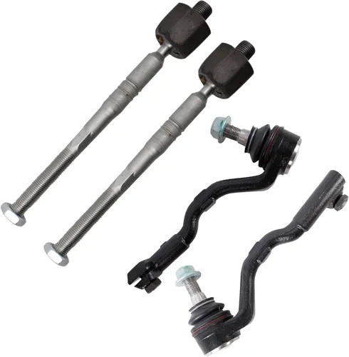 Vista 171 de TRQ Juego de varillas de acoplamiento delanteras interiores y exteriores, 4 piezas, compatible con Kia Soul 2014-2019 15-19 Soul EV