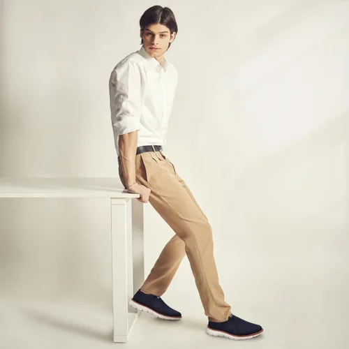 Vista 5 de Zapatos de vestir informales para hombre, zapatos de vestir formales Oxford, zapatos casuales de negocios, zapatos de vestir ligeros y transpirables