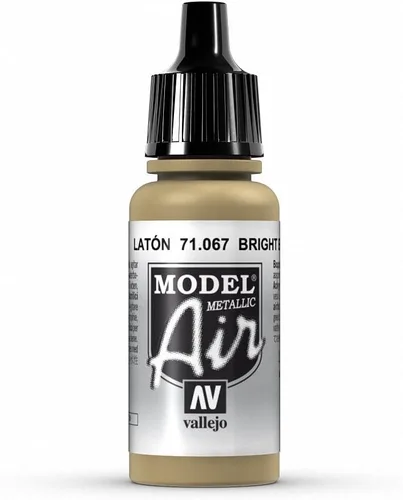 Vista 19 de Vallejo Pintura marrón tanque, 0.6 fl oz