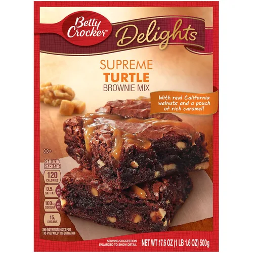 Vista 47 de Mezcla para Brownies Betty Crocker Delights Supreme con Trozos de Chocolate, 18 oz.