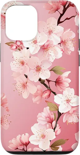 Vista 28 de Japan Pink Flower Sakura Florist Anime Cherry Blossom Case for iPhone 17