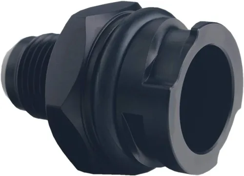 Vista 3 de DEWHEL LSX LS1/LS6/LS2/LS3/LS7 Tapa de Aceite de Válvula de Cobertura en Billete Negro con Ajuste -10 an de Compatibilidad