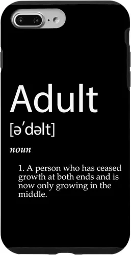 Vista 12 de Funny Adult Definition Joke for Parents Dad Mom Adults Case for iPhone XR