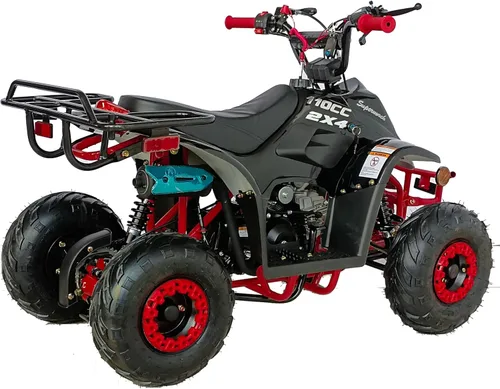Vista 5 de HHH 110cc ATV Boulder 110B1 Gas Quad Youth Niños completamente automáticos 4 Wheeler