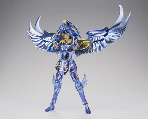 Vista 3 de Bandai Tamashii Nations Saint Myth Cloth 10th Anniversary Version Cygnus Hyoga God Figura de acción