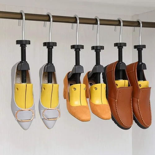 Vista 7 de Estirador de zapatos para mujeres y hombres, ampliador de zapatos, longitud y ancho ajustables, estiradores de zapatos para pies anchos