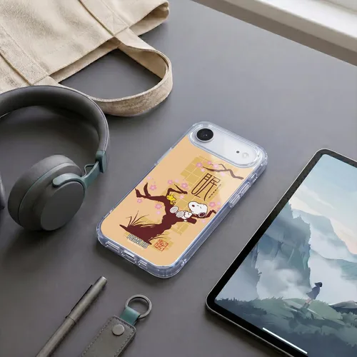 Vista 144 de Carcasa de gel para iPhone 7 Plus/iPhone 8 Plus, diseño de Snoopy Oriental de Peanuts, Badges
