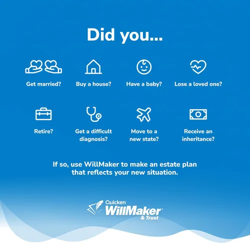 Vista 2 de Quicken WillMaker & Trust Latest Version - Estate Planning Software - Includes Will, Living Trust, Health Care Directive, Financial, Power of