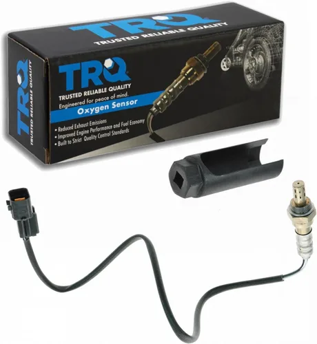 Vista 224 de TRQ Sensor de Oxígeno O2 de 4 Hilos de Banda Estrecha Compatible con VW Atlas 2.0L 2018-21, VW GTI 2.0L 2016-18, Audi A3 Quattro 2.0L 2015-18, VW