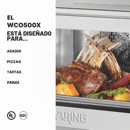 Vista 2 de Waring Horno de convección con capacidad de sartén de tamaño medio