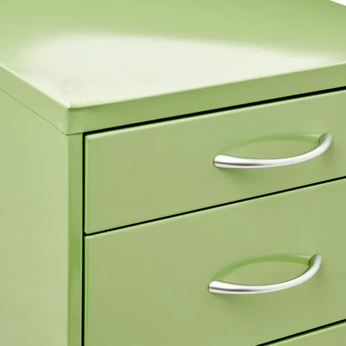 Vista 6 de Gabinete para almacenamiento de lápices/plumas de 22", Metal, Verde