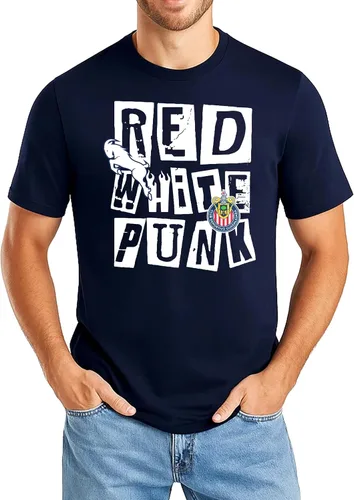 Vista 7 de Icon Sports Official Club Deportivo Guadalajara - Chivas Cotton T-Shirt - Unisex Adult