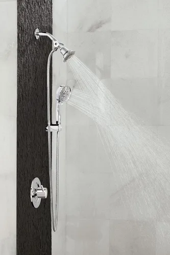 Vista 2 de Moen CL703BN Desviador de brazo de ducha no pivotante, níquel cepillado