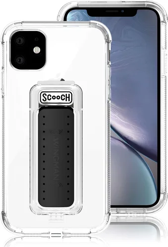 Vista 3 de Scooch Wingman - Funda con soporte de patas para iPhone 11 [Protección contra caídas de 10 pies] [Soporte de dos vías] Cubierta protectora, funciona