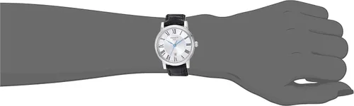 Vista 2 de Tissot mujer Carson reloj de vestir de acero inoxidable negro T1222101603300