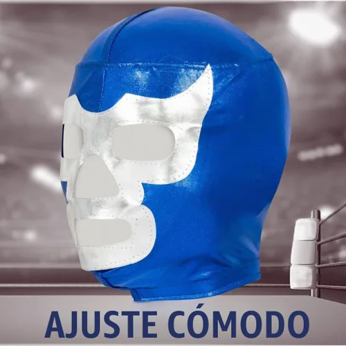 Vista 2 de Artisans Bazaar Máscaras de lucha libre mexicana para disfraz – Variedad de estilos con populares Luchadores – Accesorio de disfraz