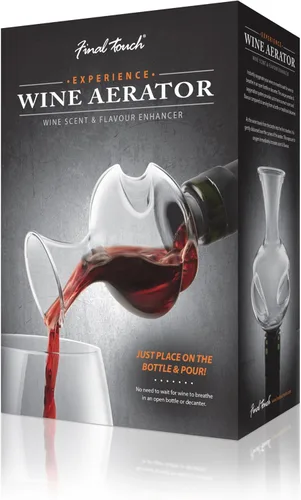 Vista 5 de Final Touch Experiencia aireador de vino para botellas de vino (WA74)