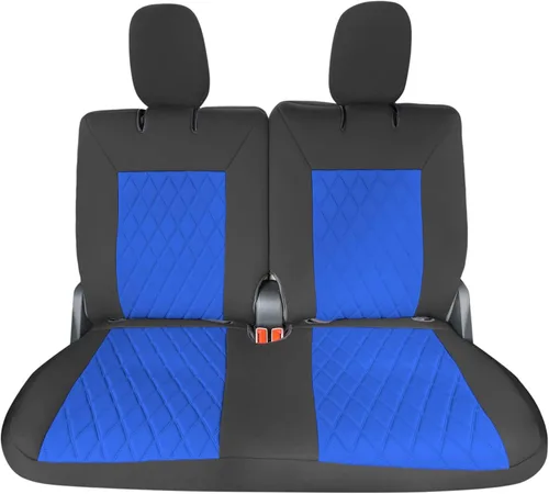 Vista 24 de FH Group Fundas de asiento de automóvil de ajuste personalizado específicamente hechas para Ford Explorer Base 2020-2024, fundas de asiento Negro