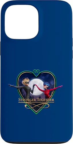Vista 24 de Miraculous Ladybug and Cat Noir The Movie Heart Together Case for iPhone 17