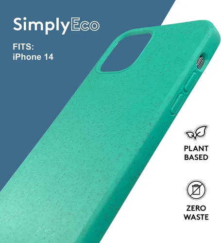 Vista 3 de LOAM & LORE Funda de teléfono biodegradable para iPhone 14 Pro, funda ecológica sin plástico, funda para iPhone 14 Pro compostable a base