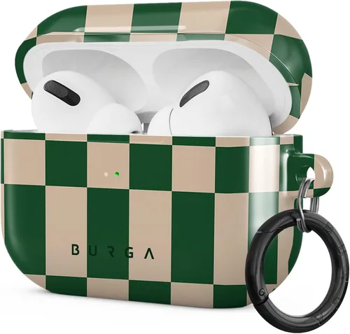 Vista 11 de Burga Funda para Airpods PRO 2019, Compatible con Funda de Apple AirPods, Funda Protectora de Carcasa Rígida de Plástico para Air Pods, Accesorios
