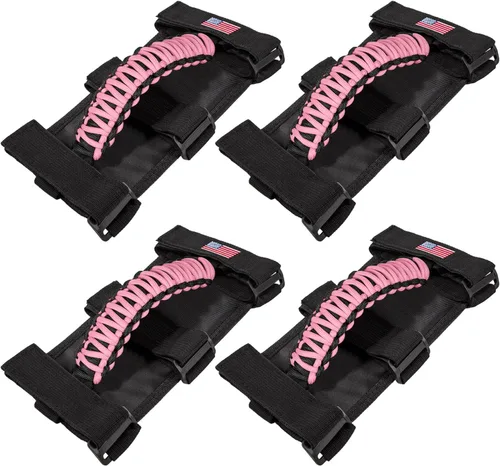 Vista 27 de Asas de agarre para Jeep Wrangler JK JKU JL JLU TJ YJ Sports Sahara Freedom Rubicon Unlimited Gladiator JT 1955-2023 UTV ATV Accesorios Premium 550