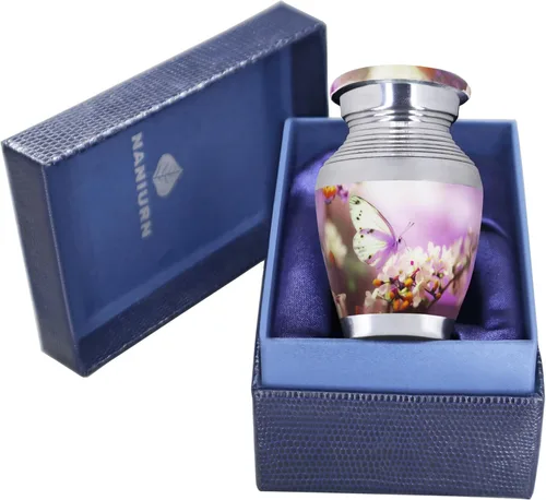 Vista 10 de NANIURN Urna para cenizas para adultos, hombres y mujeres, urnas de cremación para cenizas humanas, hombres y mujeres adultos, urnas funerarias