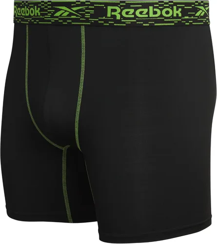 Vista 4 de Reebok Ropa interior para hombre - Calzoncillos tipo bóxer Performance (paquete de 6)