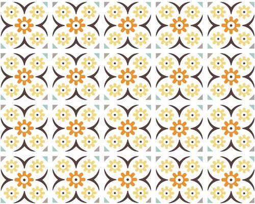 Vista 14 de Azulejos Adhesivos Despegar y Pegar Estilo Azulejo Español Portugués para Salpicadero Juego de 20 piezas (3.9_B)