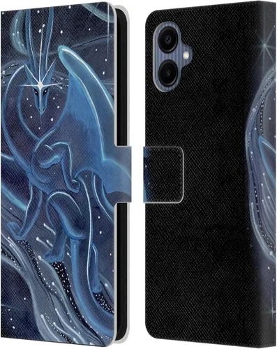 Vista 363 de Head Case Designs Officially Licensed Carla Morrow Galactic Entrancement Dragons Leather Wallet Case Compatible with Samsung Galaxy A07 4G