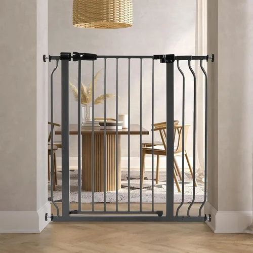 Vista 11 de BalanceFrom Easy Walk-Thru Baby Safety Gate, Fits 29.1" to 38.5" Openings