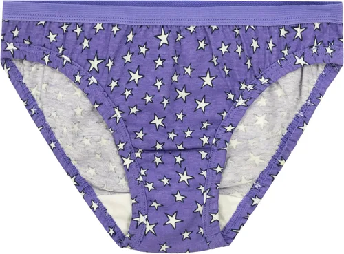 Vista 5 de Fruit of the Loom - Paquete múltiple de ropa interior de algodón tipo bikini para niñas