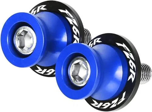Vista 15 de Carretes de basculante de aluminio para motocicleta, tornillos deslizantes de soporte de 0.236 in para Yamaha FZ6R FZ 6R FZ-6R 2009 2010 2011 2012