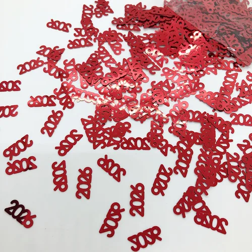 Vista 3 de Confetti Year 2023 Blue Royal, Red Combo - 2 bolsas de media onza (1 oz)