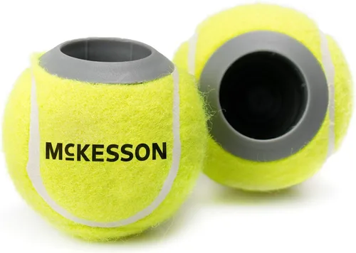 Vista 5 de McKesson Walker Glides, pelotas de tenis, almohadillas de repuesto, 1 par