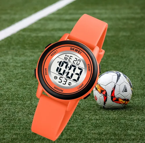 Vista 6 de MASTOP Moda LED Luz Digital Deporte Relojes Cronómetro Calendario Reloj 5Bar Impermeable Multifuncional Reloj de Pulsera
