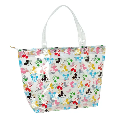 Vista 4 de Bolso Mujer Minnie Mouse Beach Transparente
