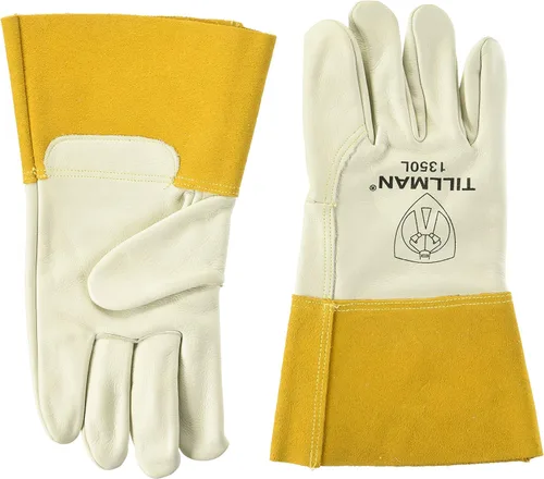 Vista 5 de Tillman 1464 Top Grain - Guantes de cuero vacuno/Split Drivers, talla S