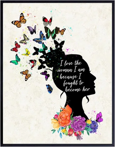 Vista 9 de Arte y decoración de pared con citas positivas, refranes inspiradores para decoración de pared, regalos de aliento para mujeres, mejores amigas