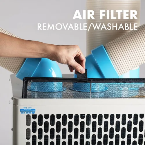 Vista 4 de Uninex SAC4500 KOOLZONE - Enfriador de puntos móvil para interiores