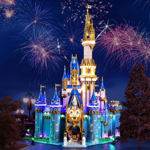 Vista 5 de BrickBling - Kit de luces LED compatible con Lego 2023 Castle 43222 Luz de versión clásica compatible con Lego 43222-No incluye