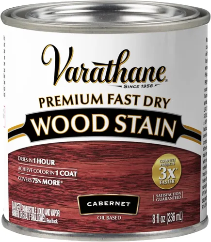 Vista 35 de Varathane 262023 - Tinte de madera prémium de secado rápido, Spring Oak, media pinta