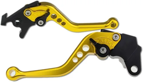 Vista 3 de Juego de palancas de freno y embrague Krace con empuñaduras de goma de 7/8" - Compatible con Kawasaki Z250SL 2016-2017 y Ninja 250R/Z300 2008-2018