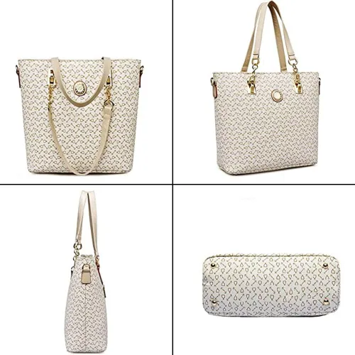 Vista 4 de Juego de 6 bolsas de mano para mujer, bolso cruzado con asa superior