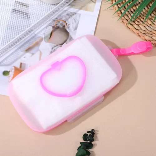 Vista 9 de Dispensador de toallitas para bebés para viajes, estuche de toallitas para pañales para automóviles, bolsa recargable portátil para exteriores